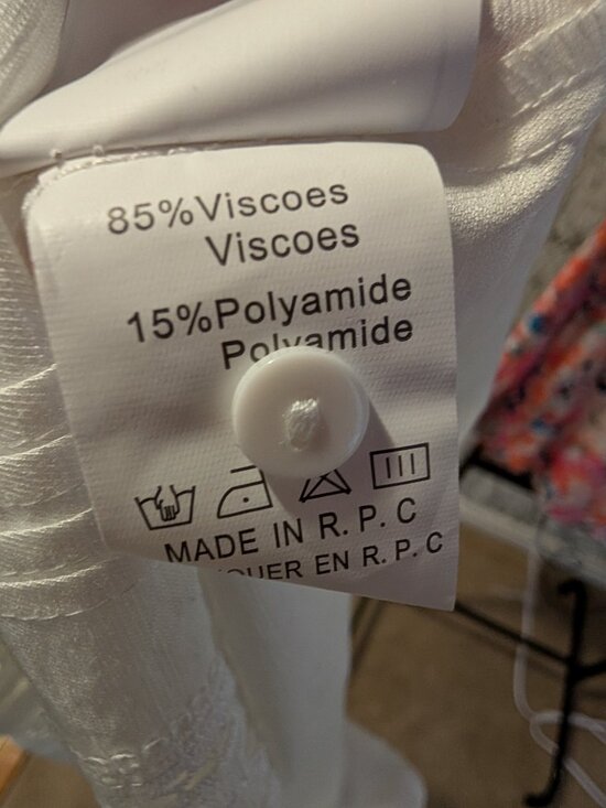 Bisou's Project White Lace Blouse — Size M — NWT - Picture 10 of 10